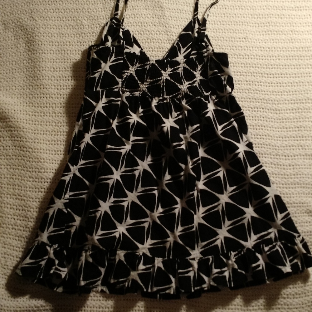 H&M - cotton top - black white - Picture 2 of 6
